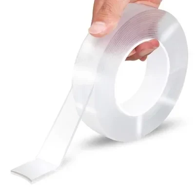 Transparent Double-Sided Nano Tape Waterproof Reusable Extra Strong Sticky Glue for Car Ornament Kitchen and Bathroom
Transparent Double-Sided Nano Tape Waterproof Reusable Extra Strong Sticky Glue for Car Ornament Kitchen and Bathroom
