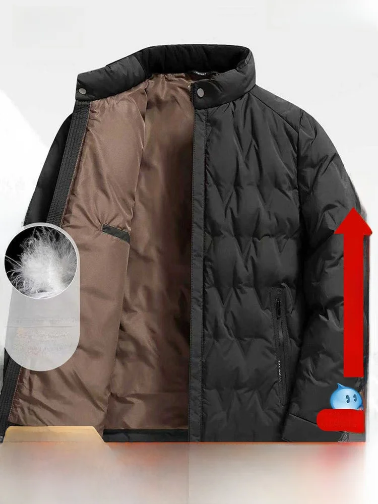 Warm Casual Men's down Jaet Stand Collar 90 Du down All-Match SNOW FLNG Winter New Sle Urban Leisure Faionable
Warm Casual Men's down Jaet Stand Collar 90 Du down All-Match SNOW FLNG Winter New Sle Urban Leisure Faionable