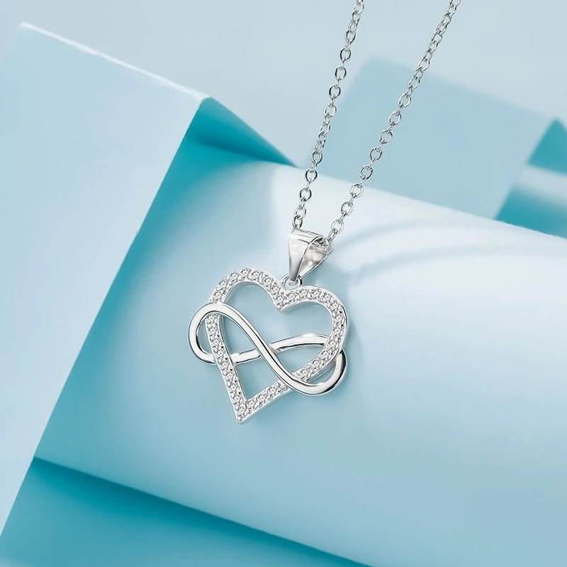 925 Sterling Silver Zircon Fashion Korean Women Elegant Round Pendant Necklace Birthday Jewelry Sterling Silver
925 Sterling Silver Zircon Fashion Korean Women Elegant Round Pendant Necklace Birthday Jewelry Sterling Silver