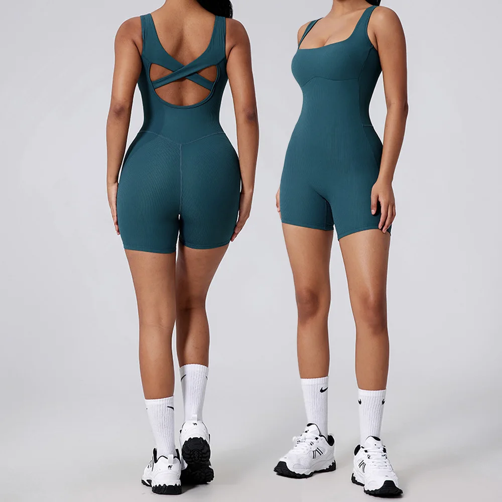 Женский комбинезон с открытой спиной, комбинезон для йоги, цельный спортивный костюм с подкладкой для управления животом, одежда для фитнеса, одежда для бега, цельное боди
Женский комбинезон с открытой спиной, комбинезон для йоги, цельный спортивный костюм с подкладкой для управления животом, одежда для фитнеса, одежда для бега, цельное боди
