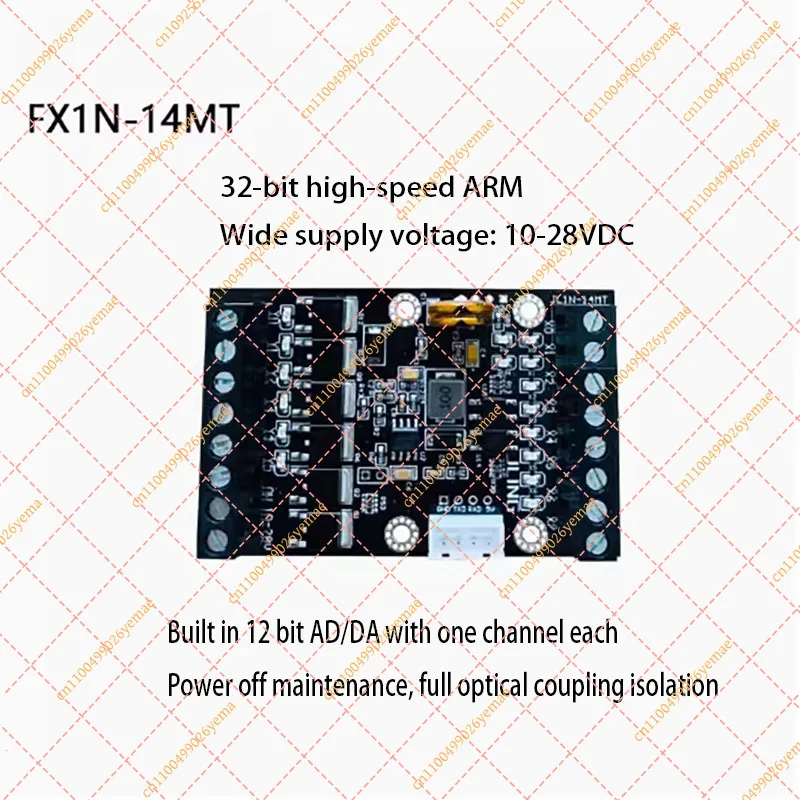 FX1N-14MT Programmable Logic Controller, Simple PLC Industrial Control Board Module