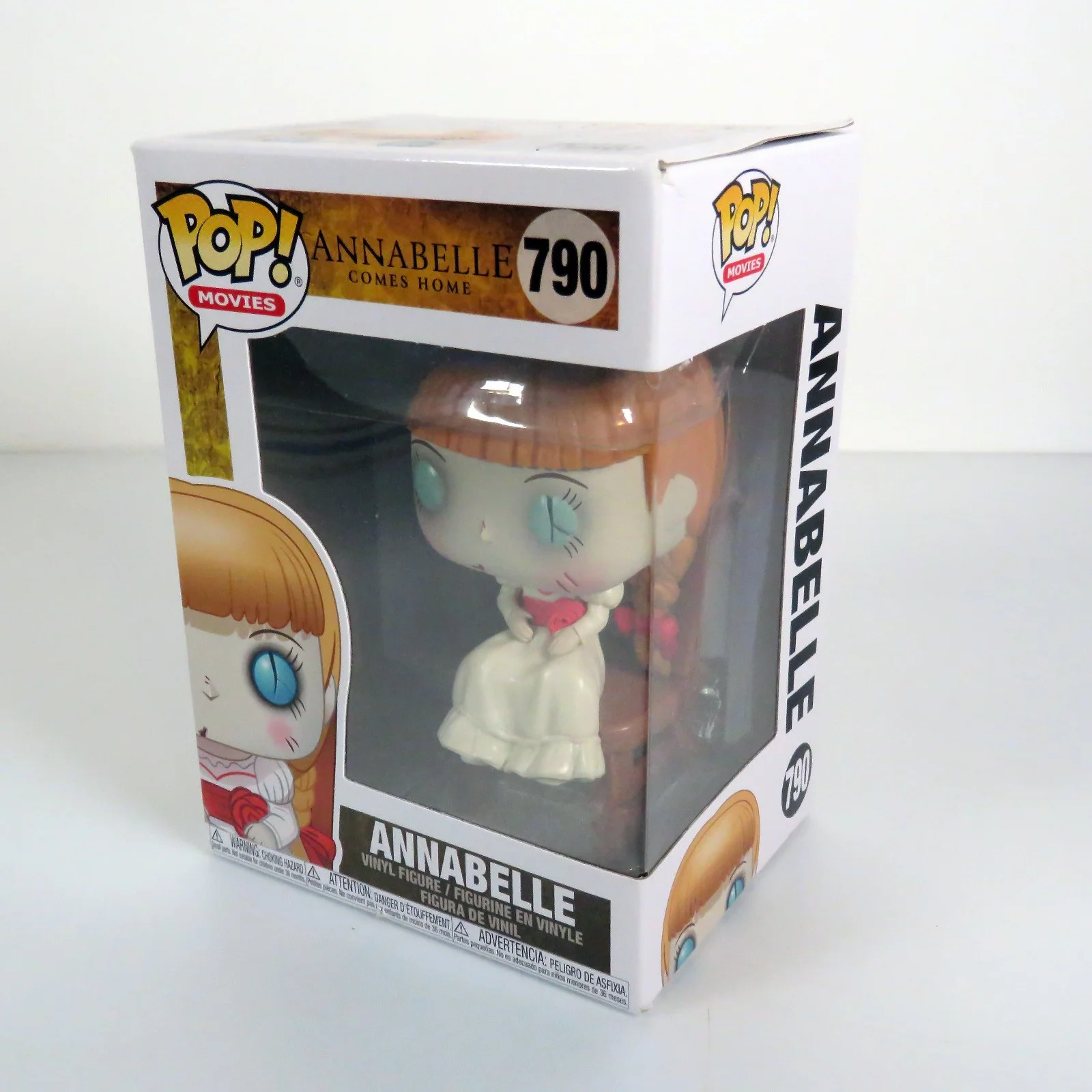 Funko Pop! Movies Anna belle Comes Home Vinyl Figure Annabelle in Chair #790 Official Licensed Collectible Limited Edition
Funko Pop! Movies Anna belle Comes Home Vinyl Figure Annabelle in Chair #790 Official Licensed Collectible Limited Edition