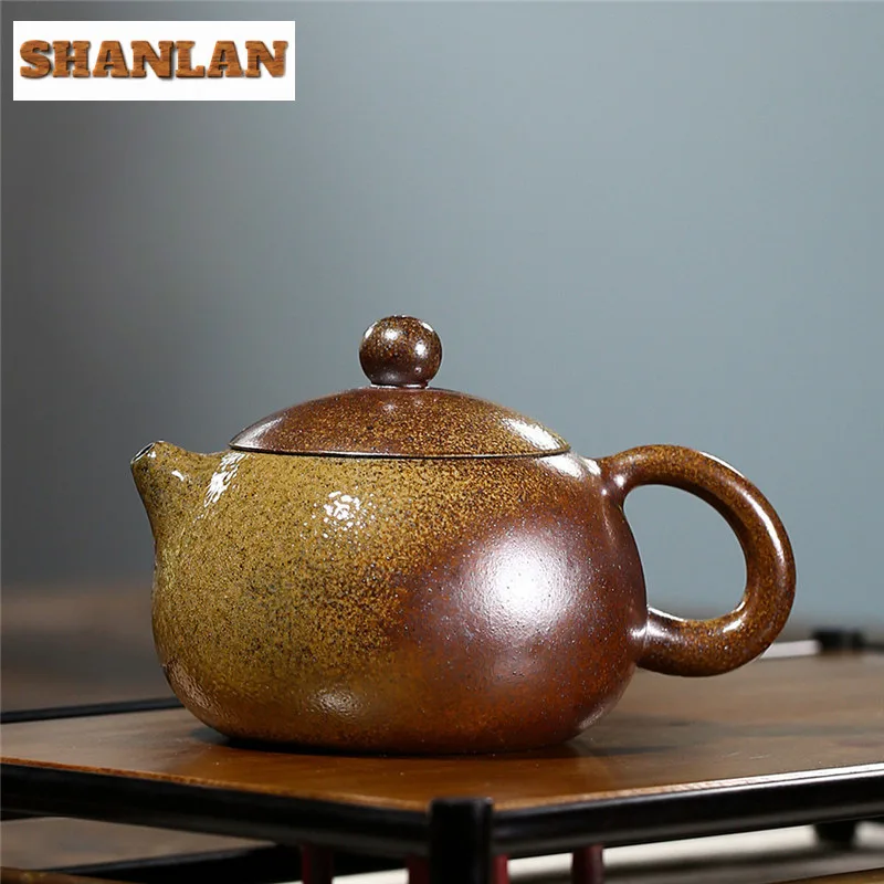 250ml Antique Yixing Purple Clay Teapots Handmade Xishi Pot Raw Ore Section Mud Wood Burning Kettle Zisha Tea Set Craft Supplies
250ml Antique Yixing Purple Clay Teapots Handmade Xishi Pot Raw Ore Section Mud Wood Burning Kettle Zisha Tea Set Craft Supplies