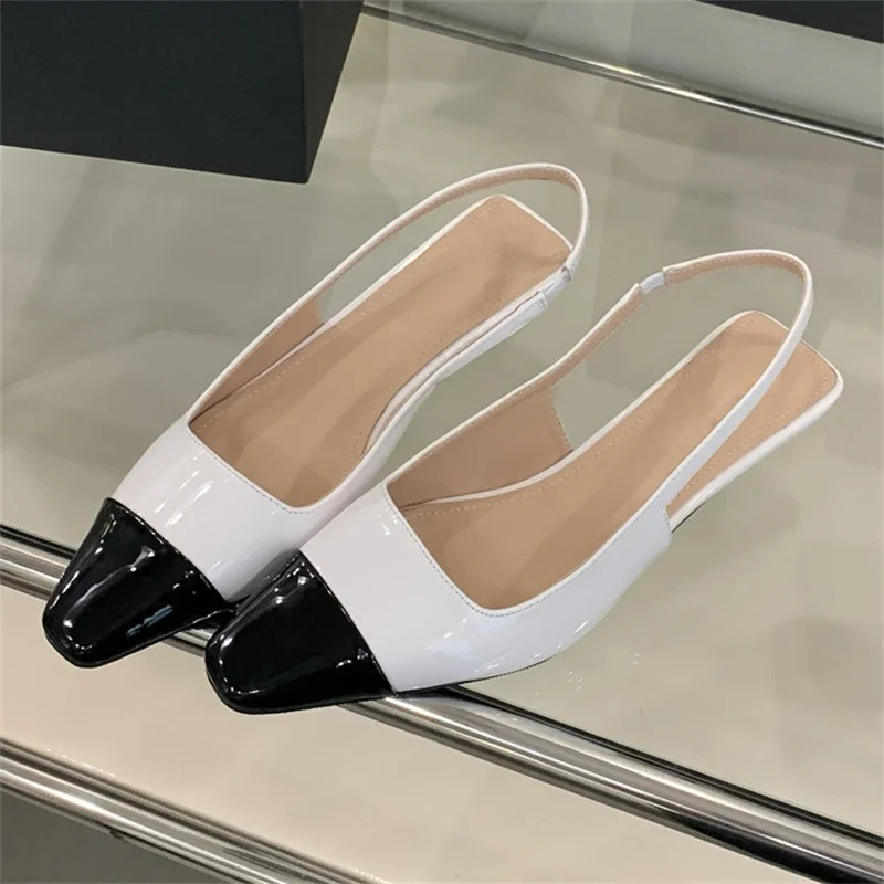 Eilyken New Elegant Mixed Color Pointed Toe Women Pumps Fashion Slingbacks Thin Low Heels Party Prom Mule Shoes
Eilyken New Elegant Mixed Color Pointed Toe Women Pumps Fashion Slingbacks Thin Low Heels Party Prom Mule Shoes