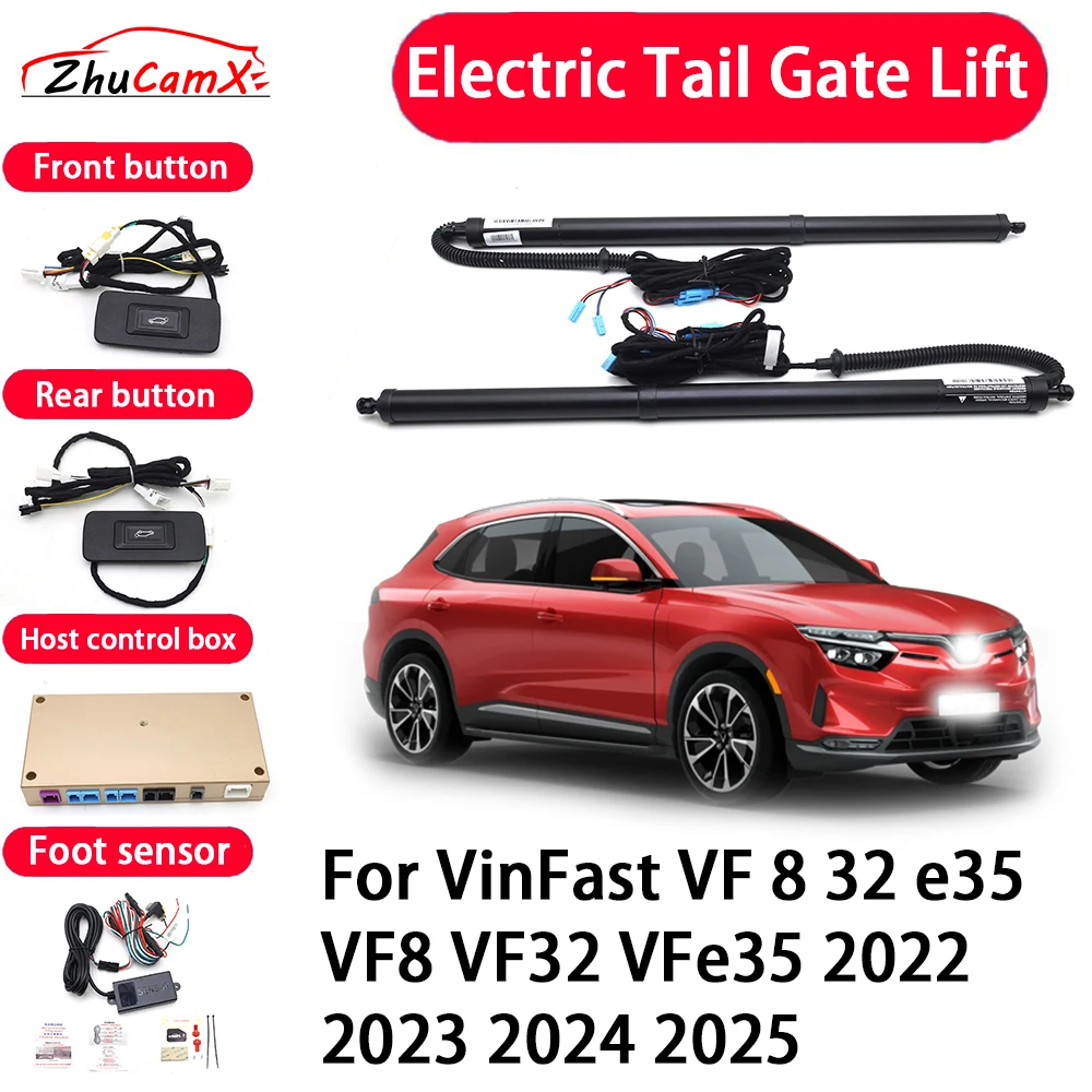 ZhuCamX Car Automatic Electric Tail Gate Lift Tailgate Assist System for VinFast VF 8 32 e35 VF8 VF32 VFe35 2022 2023 2024 2025
ZhuCamX Car Automatic Electric Tail Gate Lift Tailgate Assist System for VinFast VF 8 32 e35 VF8 VF32 VFe35 2022 2023 2024 2025