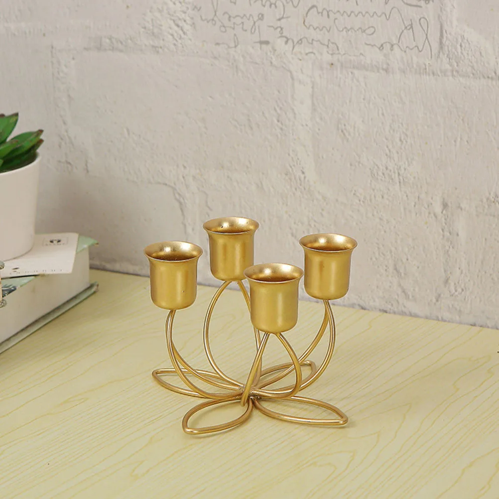 Tall 4-Head Iron Candlestick Vintage Candelabrum For Wedding Party Home Decor Holder Desktop Ornament
Tall 4-Head Iron Candlestick Vintage Candelabrum For Wedding Party Home Decor Holder Desktop Ornament