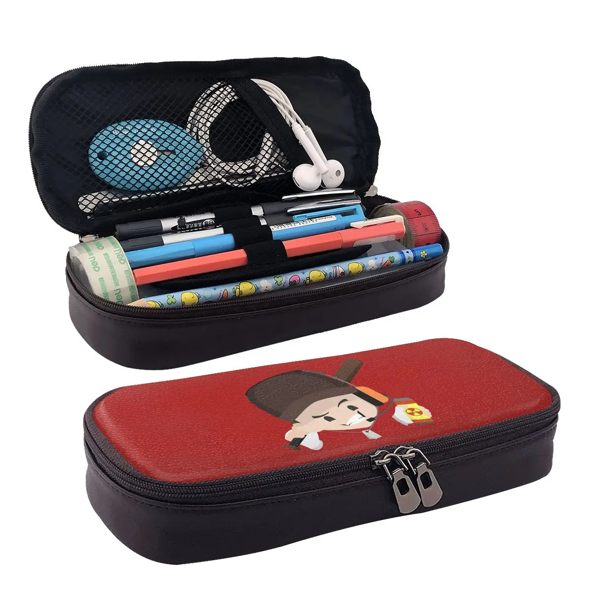 Team Fortress Leather Pencil Case for Studen School Pen Box Pencil Bag Stationery Supplies Pen Holder Bag
Team Fortress Leather Pencil Case for Studen School Pen Box Pencil Bag Stationery Supplies Pen Holder Bag