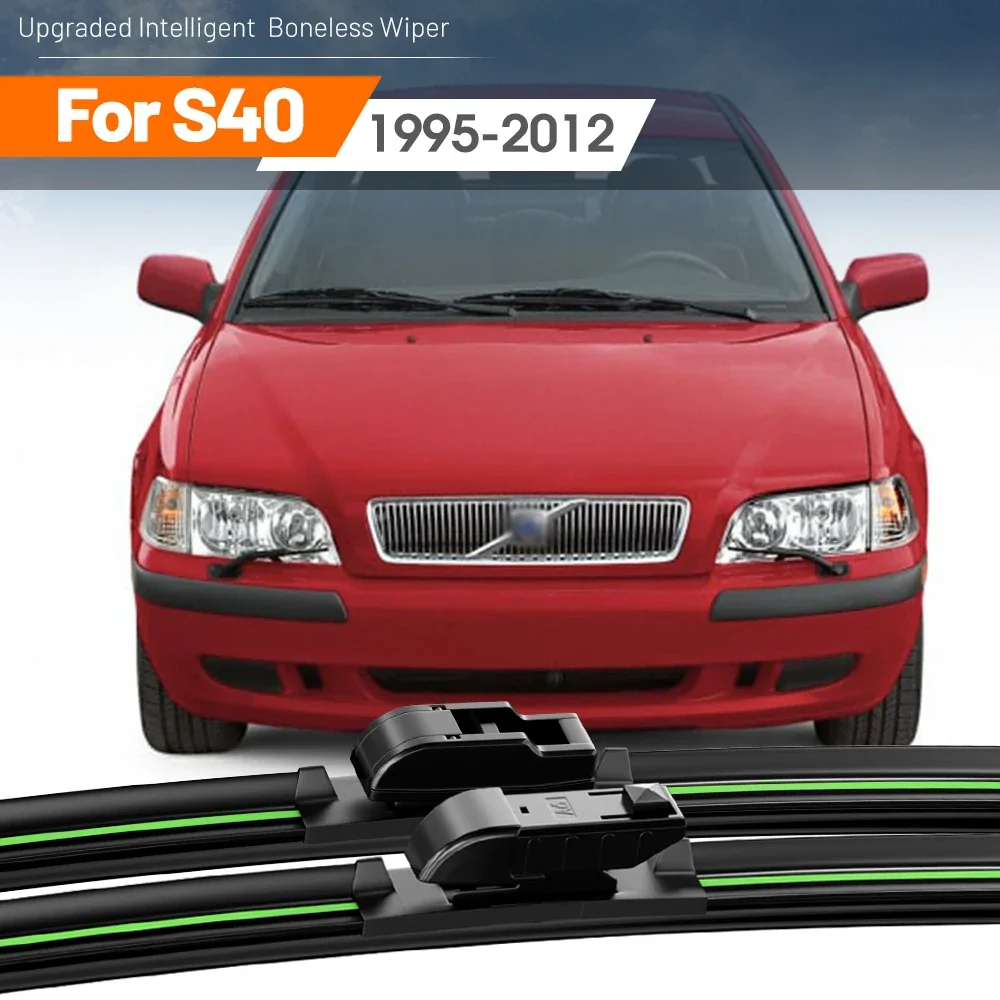 2pcs For Volvo S40 MK1 MK2 1995-2012 Front Windshield Wiper Blades 2003 2005 2006 2008 2009 2010 Windscreen Window Accessories
2pcs For Volvo S40 MK1 MK2 1995-2012 Front Windshield Wiper Blades 2003 2005 2006 2008 2009 2010 Windscreen Window Accessories