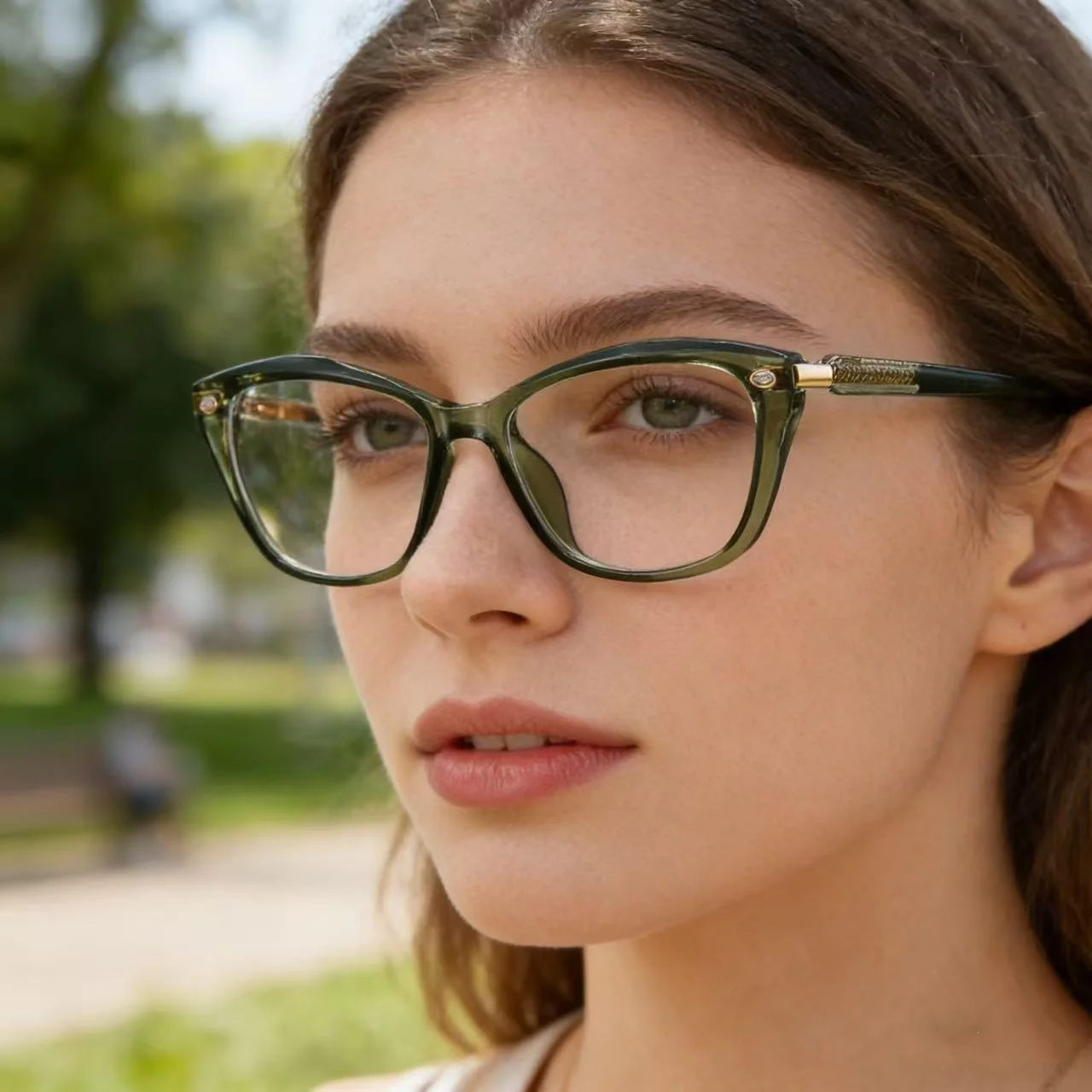 Woman Reading Glasses High Quality Oval Transparent Eyeglass Blue Light Blocking Lenses Woman
Woman Reading Glasses High Quality Oval Transparent Eyeglass Blue Light Blocking Lenses Woman