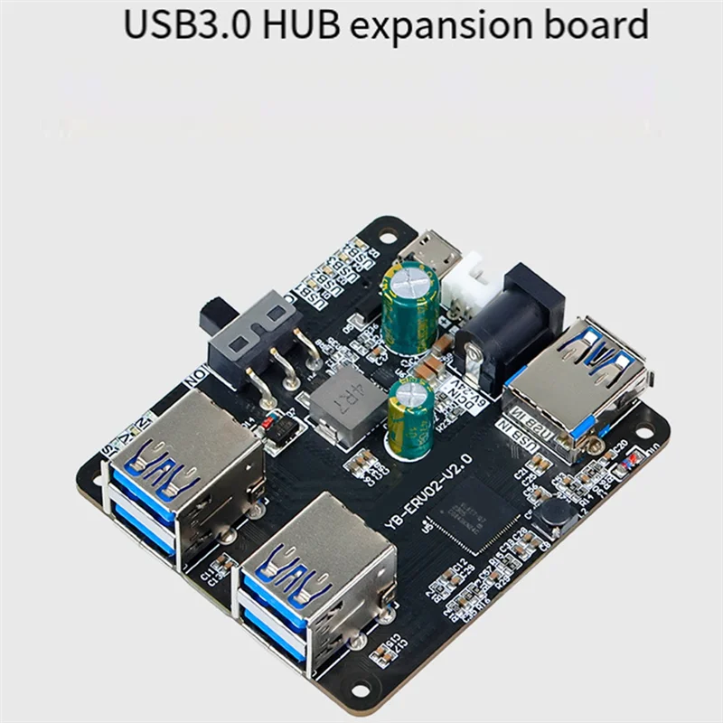 ABKU-USB Hub 3.0 Multi USB Splitter 4 USB Port With Micro-Charge Power 9-24V Power For Raspberry Pi 5/4B Jetson Ros Robotic
ABKU-USB Hub 3.0 Multi USB Splitter 4 USB Port With Micro-Charge Power 9-24V Power For Raspberry Pi 5/4B Jetson Ros Robotic