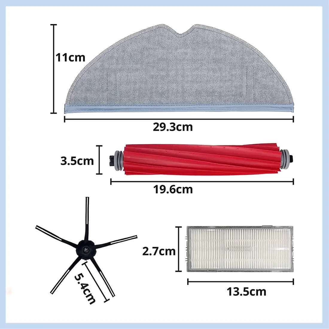 AS63-1Set комплект аксессуаров для пылесоса Xiaomi Roborock S7 S7 + T7S T7 Plus T7S Plus, запасные части Roborock
AS63-1Set комплект аксессуаров для пылесоса Xiaomi Roborock S7 S7 + T7S T7 Plus T7S Plus, запасные части Roborock