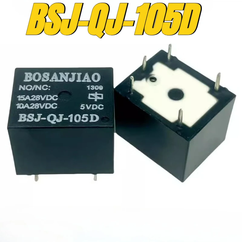 (Brand New Original)1pcs/lot 100% original genuine relay:BSJ-QJ-105D 5pins 10A 5V T73
(Brand New Original)1pcs/lot 100% original genuine relay:BSJ-QJ-105D 5pins 10A 5V T73
