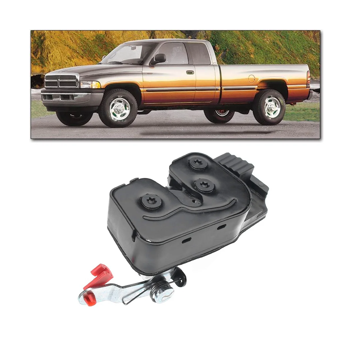 1 шт. левая БОКОВАЯ задняя дверная защелка водителя для Dodge Ram 1500 2500 3500 1998-2002
1 шт. левая БОКОВАЯ задняя дверная защелка водителя для Dodge Ram 1500 2500 3500 1998-2002