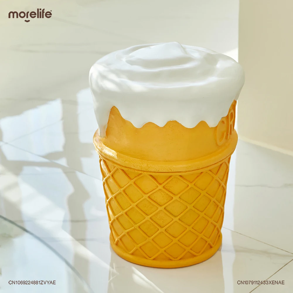 Creative Resin Ice Cream Stools Chair Footstool Living Room Shoe Changing Stool Statues Fun Decorations Gift Ottomans Furniture
Creative Resin Ice Cream Stools Chair Footstool Living Room Shoe Changing Stool Statues Fun Decorations Gift Ottomans Furniture