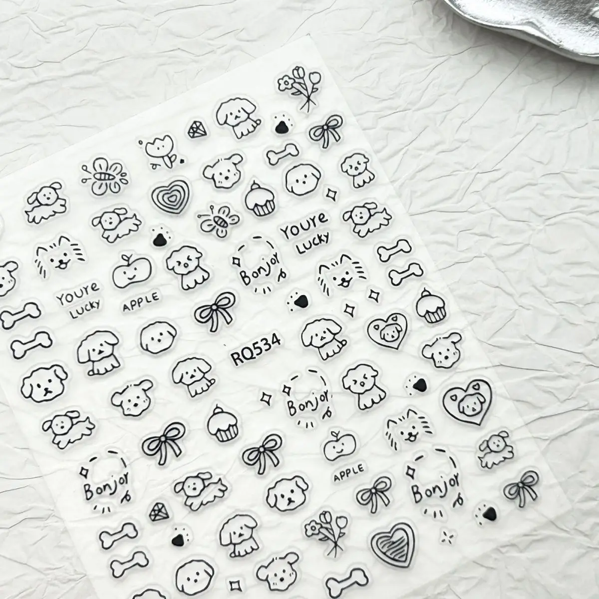Korean INS Style Simple Dog Stickers Self-Adhesive Cute DIY Decals for Pen Journal Scrapbook Phone Case Stationery Decor
Korean INS Style Simple Dog Stickers Self-Adhesive Cute DIY Decals for Pen Journal Scrapbook Phone Case Stationery Decor