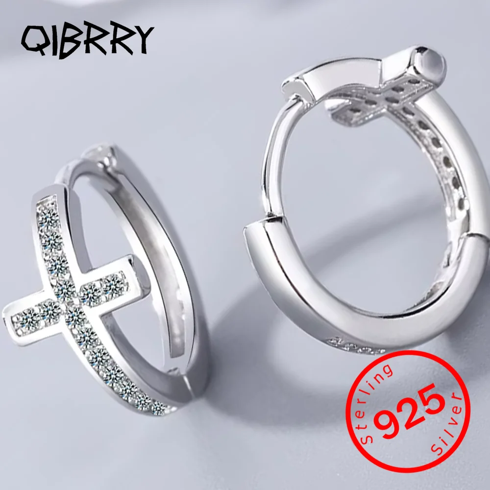 Classic Cross Small Hoop Earrings For Women Shiny Crystal Round Circle Geometric Trendy Earring Piercing Jewelry q50
Classic Cross Small Hoop Earrings For Women Shiny Crystal Round Circle Geometric Trendy Earring Piercing Jewelry q50