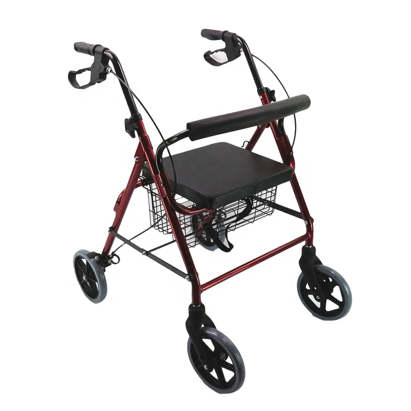 lightweight aluminum folding shopping rollator walking Aid with wheel for adult Disabled
lightweight aluminum folding shopping rollator walking Aid with wheel for adult Disabled