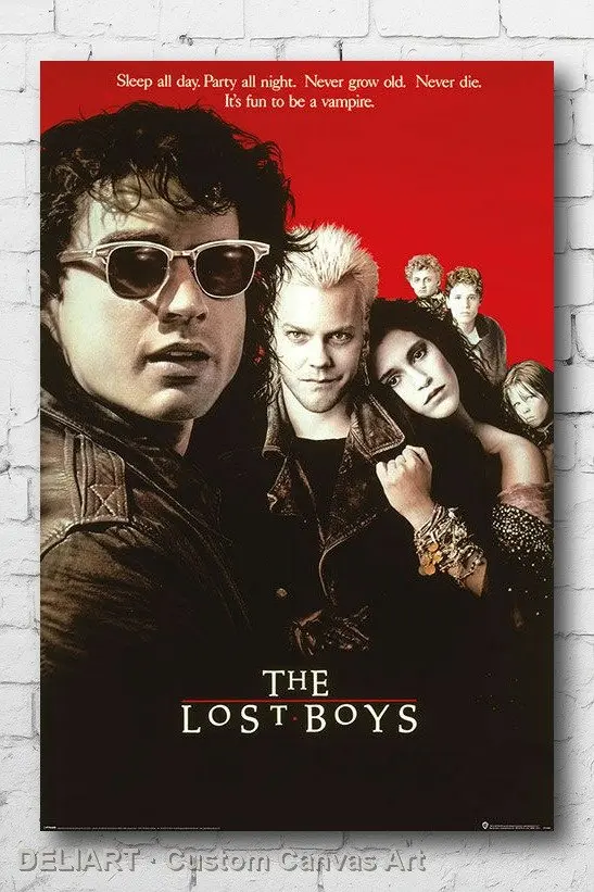 LOST BOYS - CLASSIC Canvas Movie Poster Custom Size Available Room Decoration Home Decor Wall Art
LOST BOYS - CLASSIC Canvas Movie Poster Custom Size Available Room Decoration Home Decor Wall Art