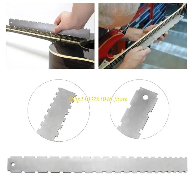 R53E Guitar Neck Notched Straight Luthiers Tool for Most Electric Guitars Frets
R53E Guitar Neck Notched Straight Luthiers Tool for Most Electric Guitars Frets