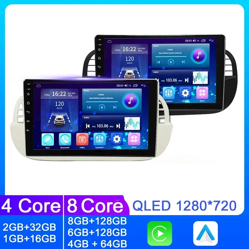 For Fiat 500 2007-2014 Android 14.0 Car Radio Multimedia Video Player GPS Navigation Touch Screen wireless Carplay Stereo 4G DSP
For Fiat 500 2007-2014 Android 14.0 Car Radio Multimedia Video Player GPS Navigation Touch Screen wireless Carplay Stereo 4G DSP