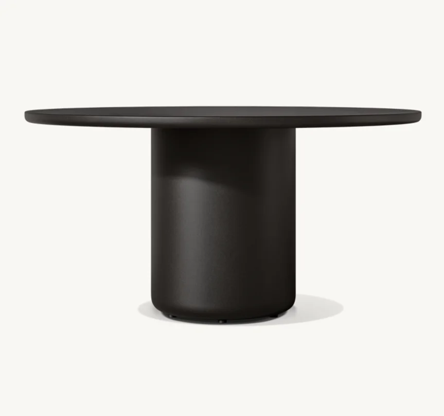 Modern Aluminum Outdoor Fashionable Design for Hotel & Villa Use Exterior Garden Terrace Furniture Round Dining Table
Modern Aluminum Outdoor Fashionable Design for Hotel & Villa Use Exterior Garden Terrace Furniture Round Dining Table