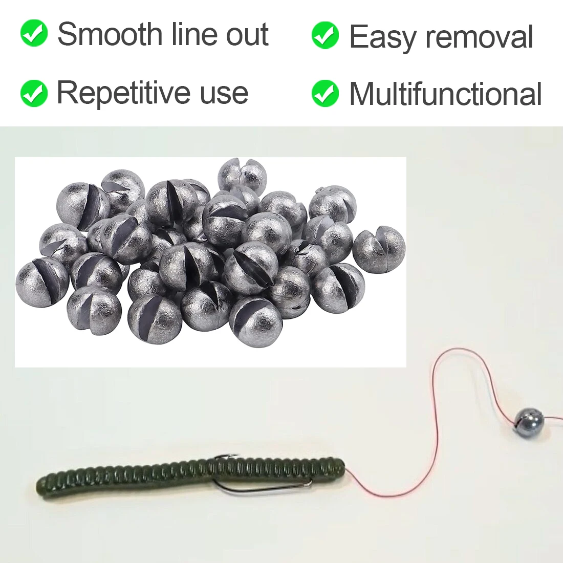 Рыболовное грузило FishTrip Split Shot, 50 шт., круглые съемные рыболовные свинцовые грузила, снасти для морской пресноводной рыбалки
Рыболовное грузило FishTrip Split Shot, 50 шт., круглые съемные рыболовные свинцовые грузила, снасти для морской пресноводной рыбалки