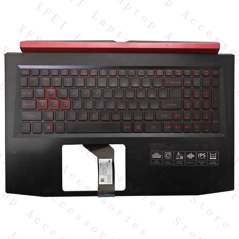 Подставка для рук (палмрест) US с клавиатурой для ACER Nitro 5 AN515-51 53 N17C1
Подставка для рук (палмрест) US с клавиатурой для ACER Nitro 5 AN515-51 53 N17C1