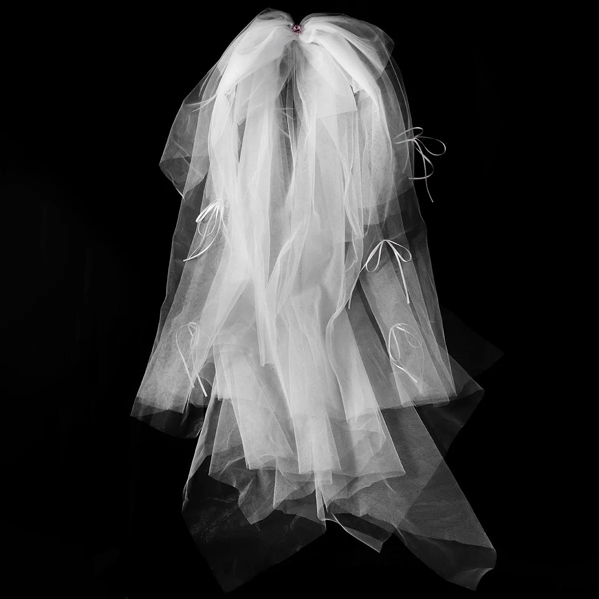 New Wedding Bridal Headdress Short Veil for Women French Sweet Ribbon Bow Bridal Veil Proposal Hair Accessories Jewelry
New Wedding Bridal Headdress Short Veil for Women French Sweet Ribbon Bow Bridal Veil Proposal Hair Accessories Jewelry