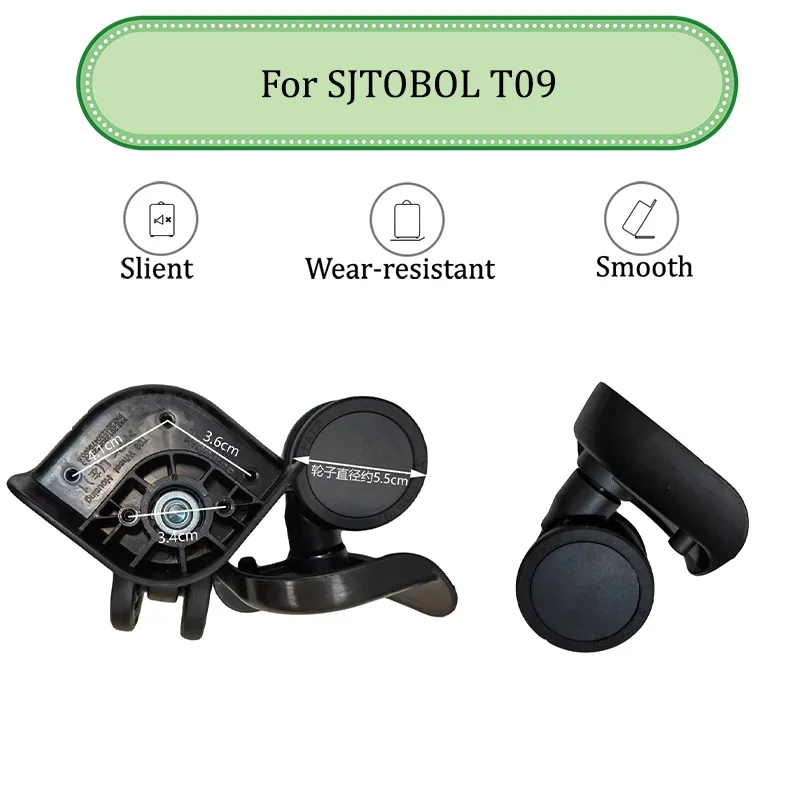 For SJTOBOL T09 Sliding Casters, Silent Suitcase, And Pulleys , Universal Wheels , Wear-Resistant Replacement Suitcase Wheels,
For SJTOBOL T09 Sliding Casters, Silent Suitcase, And Pulleys , Universal Wheels , Wear-Resistant Replacement Suitcase Wheels,