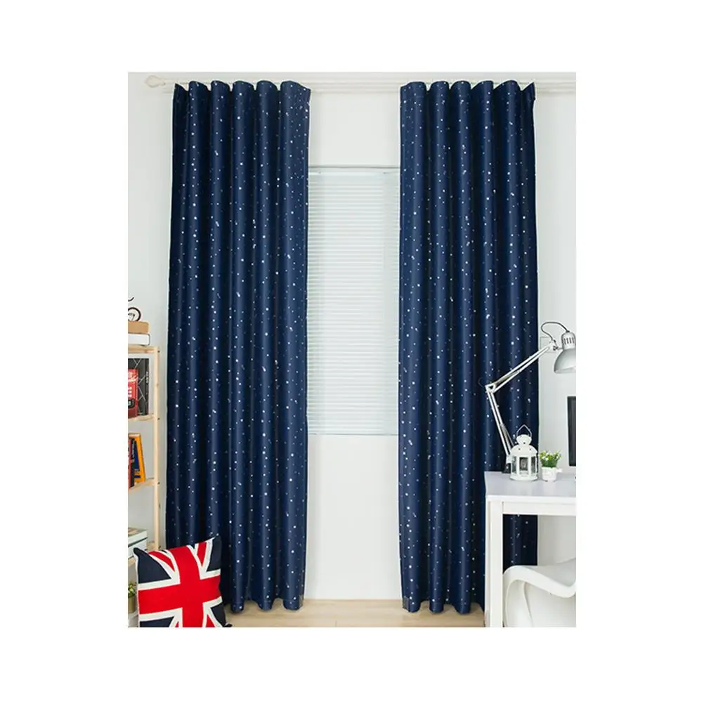 100 X250cm Elegant Decoration Curtains Blackout Drapes Rural for Living Room Moon Stars Window Navy Simple Design
100 X250cm Elegant Decoration Curtains Blackout Drapes Rural for Living Room Moon Stars Window Navy Simple Design