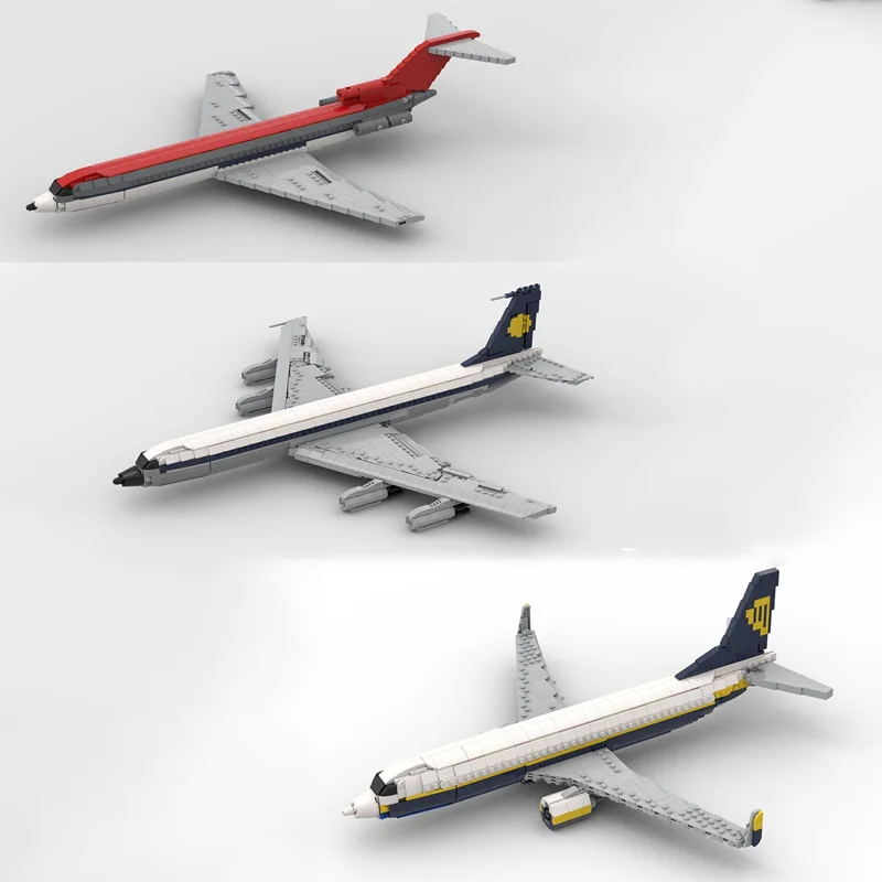 MOC полетная серия, знаменитая модель самолета Boeing 737-200 Люффана, креативная сборка «сделай сам», строительные блоки, игрушка, Рождественский подарок
MOC полетная серия, знаменитая модель самолета Boeing 737-200 Люффана, креативная сборка «сделай сам», строительные блоки, игрушка, Рождественский подарок