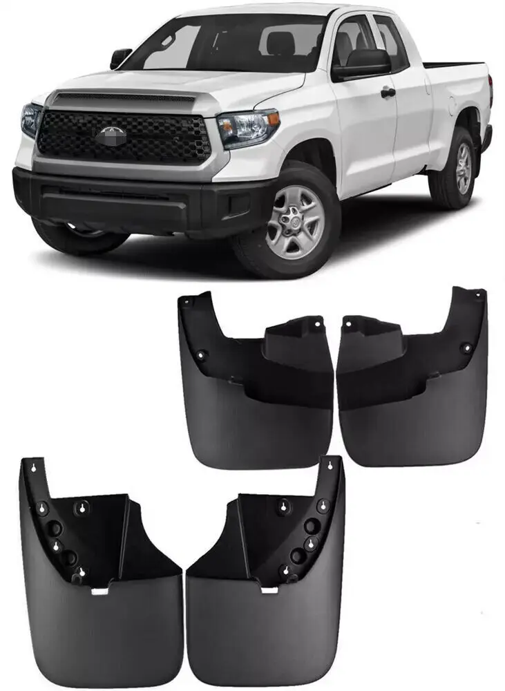 4 шт./компл. формованные брызговики, брызговики, крыло для Toyota Tundra 2007-2021 гг.
4 шт./компл. формованные брызговики, брызговики, крыло для Toyota Tundra 2007-2021 гг.