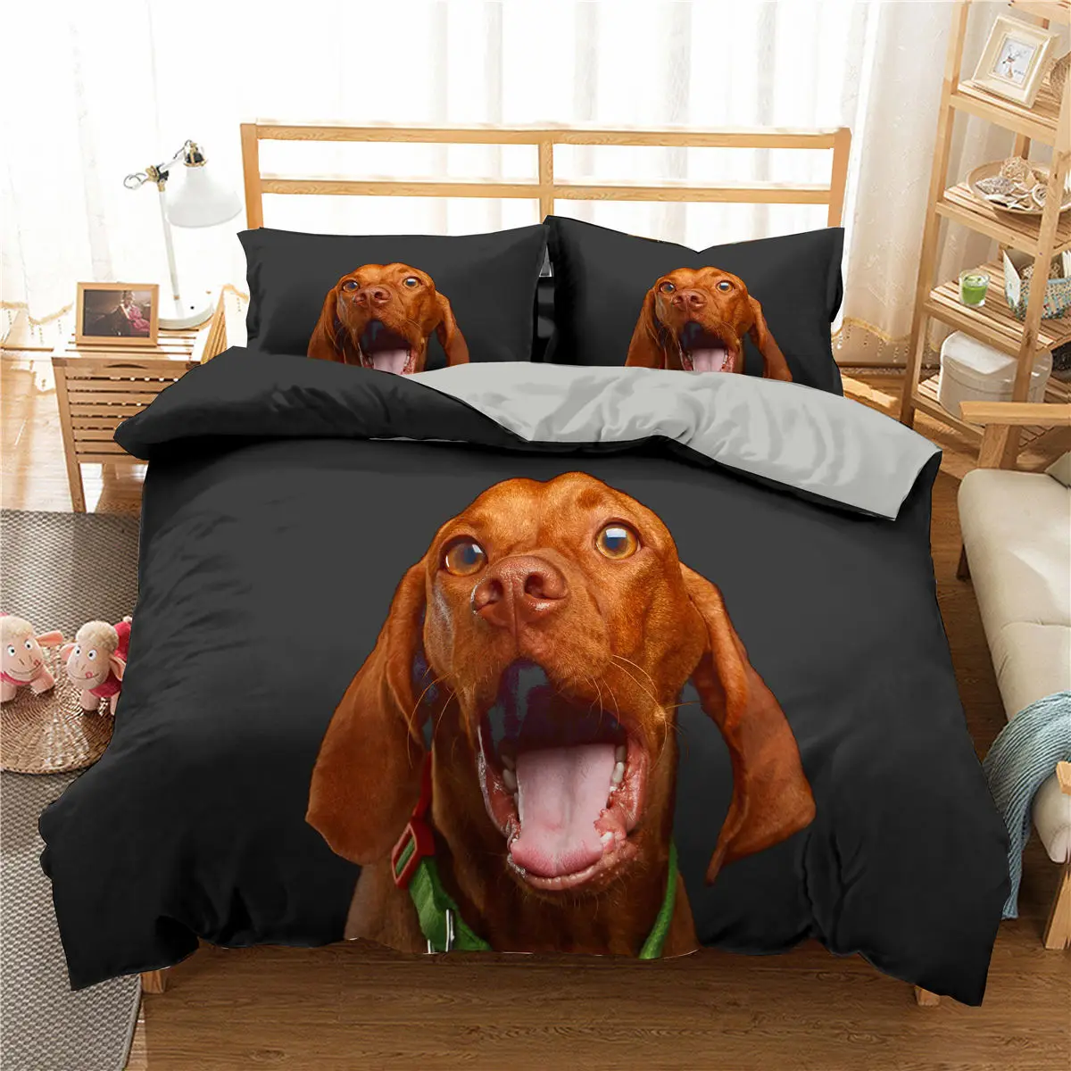 3D Print Animal Beddings And Bed Sets,Lions,Tigers,Panda,Pet Dogs,Cartoon Duvet Cover, Single Comfortable Bedding Set,2 PCs,3PCs
3D Print Animal Beddings And Bed Sets,Lions,Tigers,Panda,Pet Dogs,Cartoon Duvet Cover, Single Comfortable Bedding Set,2 PCs,3PCs