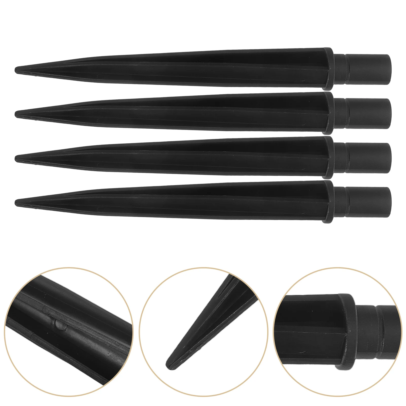10pcs Ground Stakes Solar Light 14x140mm M8mm Hole Durable Waterproof Garden Accessories Plastic Lamp Stakes Replacement
10pcs Ground Stakes Solar Light 14x140mm M8mm Hole Durable Waterproof Garden Accessories Plastic Lamp Stakes Replacement