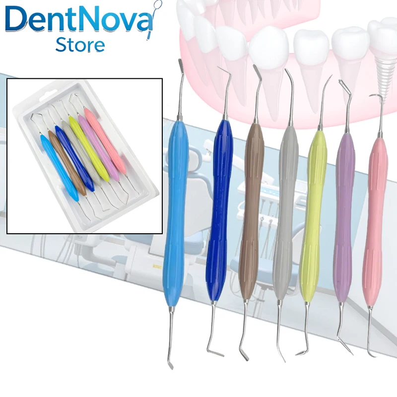 7Pcs Dental Resin Filler Kit LM Style Resin Knife Heat Resistant Lab Composite Filling Instruments
7Pcs Dental Resin Filler Kit LM Style Resin Knife Heat Resistant Lab Composite Filling Instruments