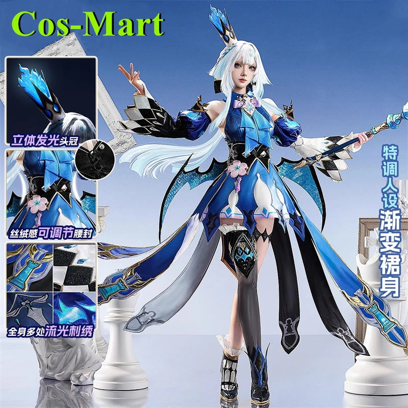 Cos-Mart Game Honkai: Star Rail Cerydra Косплей Костюм Великолепное боевое платье Одежда для ролевых игр Женская одежда на Хэллоуин
Cos-Mart Game Honkai: Star Rail Cerydra Косплей Костюм Великолепное боевое платье Одежда для ролевых игр Женская одежда на Хэллоуин