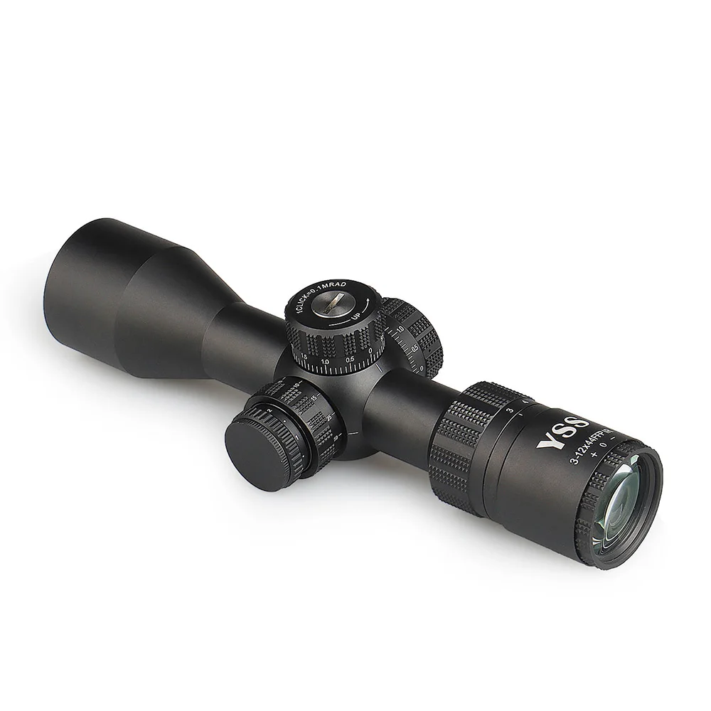 YSS Hunting Scope 3-12X44FFP IR Rifle Scope Airsoft Riflescope Shockproof Optics Sights Shooting Rifle Sighs HK1-0420
YSS Hunting Scope 3-12X44FFP IR Rifle Scope Airsoft Riflescope Shockproof Optics Sights Shooting Rifle Sighs HK1-0420