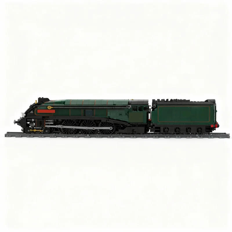 1571PCS MOC Railway Train Lner A4 Br Green Livery Model DIY Creative Assembly Building Blocks Display Birthday Gift Building Set
1571PCS MOC Railway Train Lner A4 Br Green Livery Model DIY Creative Assembly Building Blocks Display Birthday Gift Building Set