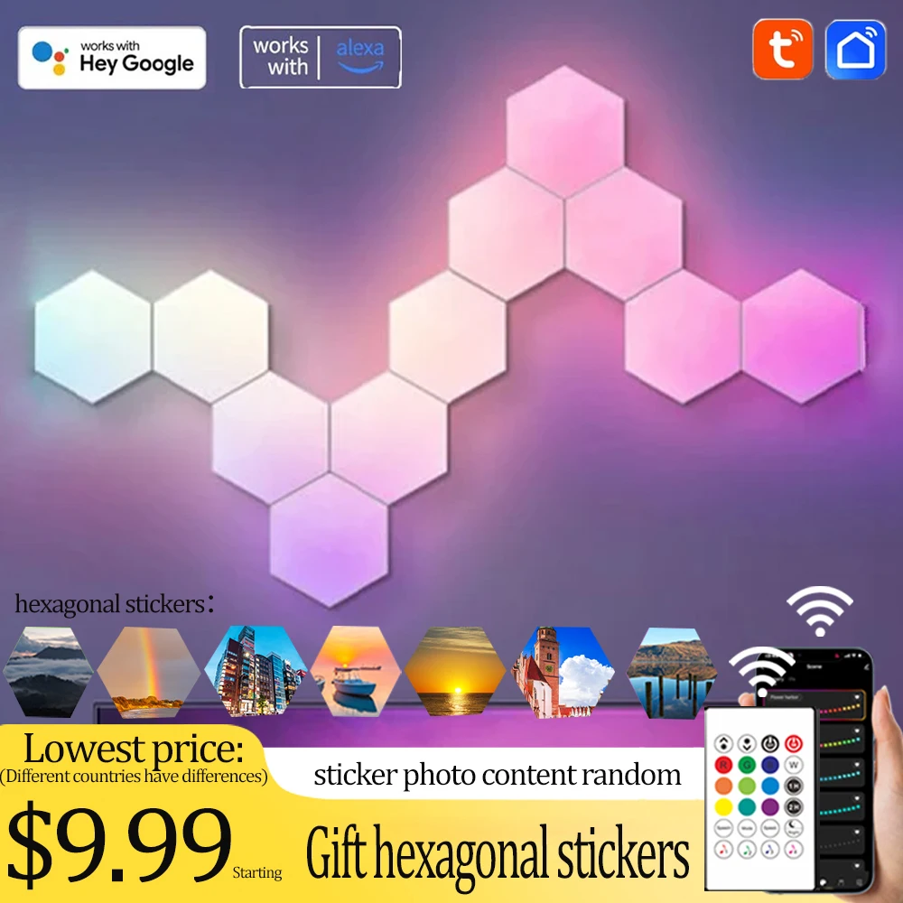 RGBIC атмосфера стены фон форма света квантовая лампа светодиодный DIY форма сращивание музыкальный ритм ночное освещение приложение
RGBIC атмосфера стены фон форма света квантовая лампа светодиодный DIY форма сращивание музыкальный ритм ночное освещение приложение