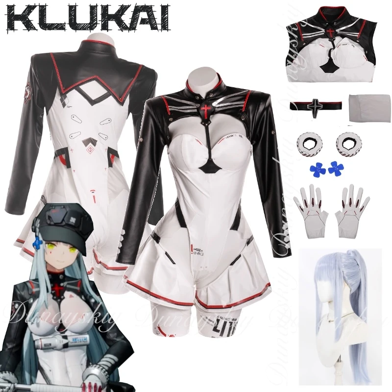 GIRLS' FRONTLINE 2:EXILIUM Game Klukai Cosplay With The Black Racing Suit SST-05 HK416 Star Of Speed Cosplay Costume Full Of Set
GIRLS' FRONTLINE 2:EXILIUM Game Klukai Cosplay With The Black Racing Suit SST-05 HK416 Star Of Speed Cosplay Costume Full Of Set