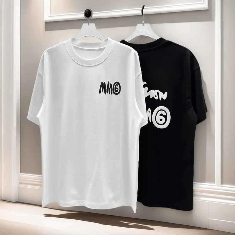 2025 summer new pure cotton short-sleeved street trend letter printing men's and women's same pure cotton T-shirt top
2025 summer new pure cotton short-sleeved street trend letter printing men's and women's same pure cotton T-shirt top