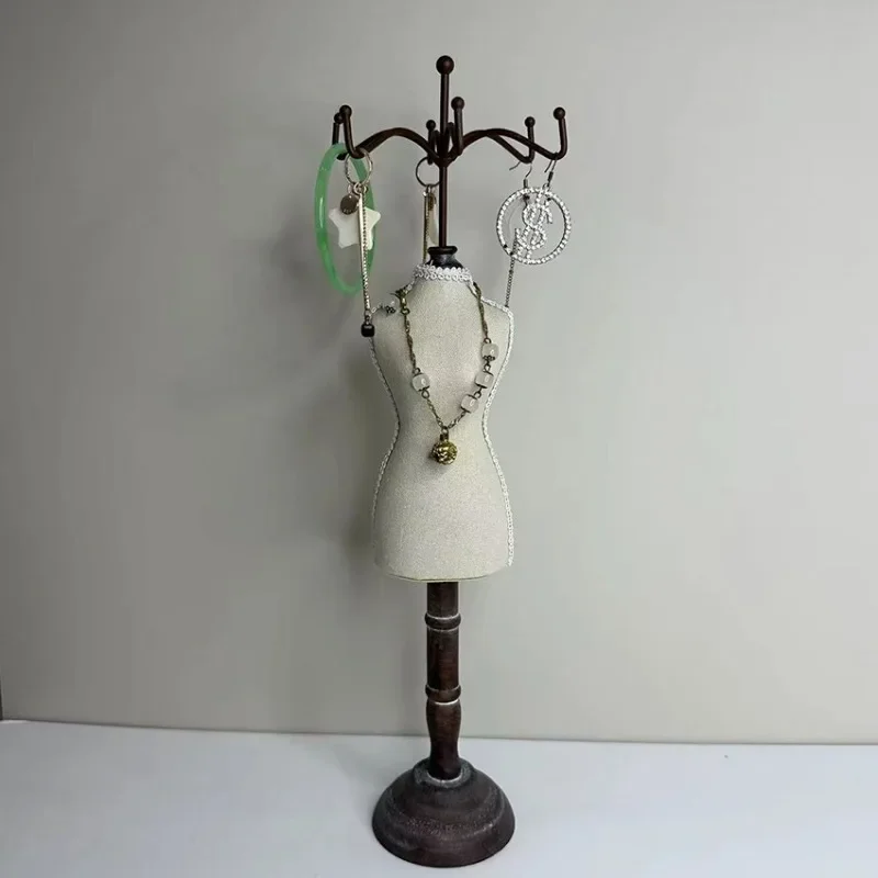 Small Model Jewelry Display Stand Necklace Holder Showcase Earrings Organizer Trinkets Rack Jewelry Accessories Display Shelf
Small Model Jewelry Display Stand Necklace Holder Showcase Earrings Organizer Trinkets Rack Jewelry Accessories Display Shelf