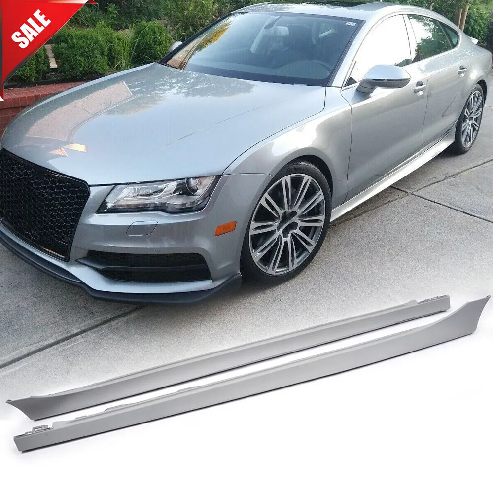 For Audi A7 S7 RS7 12-2017 Side Skirts Extension Lip Spoiler Trim Grey Unpainted Body Kits Car Accessories
For Audi A7 S7 RS7 12-2017 Side Skirts Extension Lip Spoiler Trim Grey Unpainted Body Kits Car Accessories