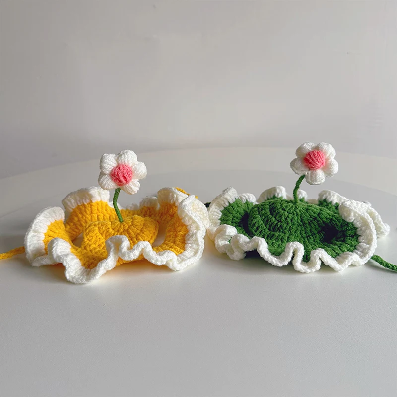 The Original Little Flower Seedling Pet Hat Wool Woven Dog Cat Headgear To Dress Up Cute Funny
The Original Little Flower Seedling Pet Hat Wool Woven Dog Cat Headgear To Dress Up Cute Funny