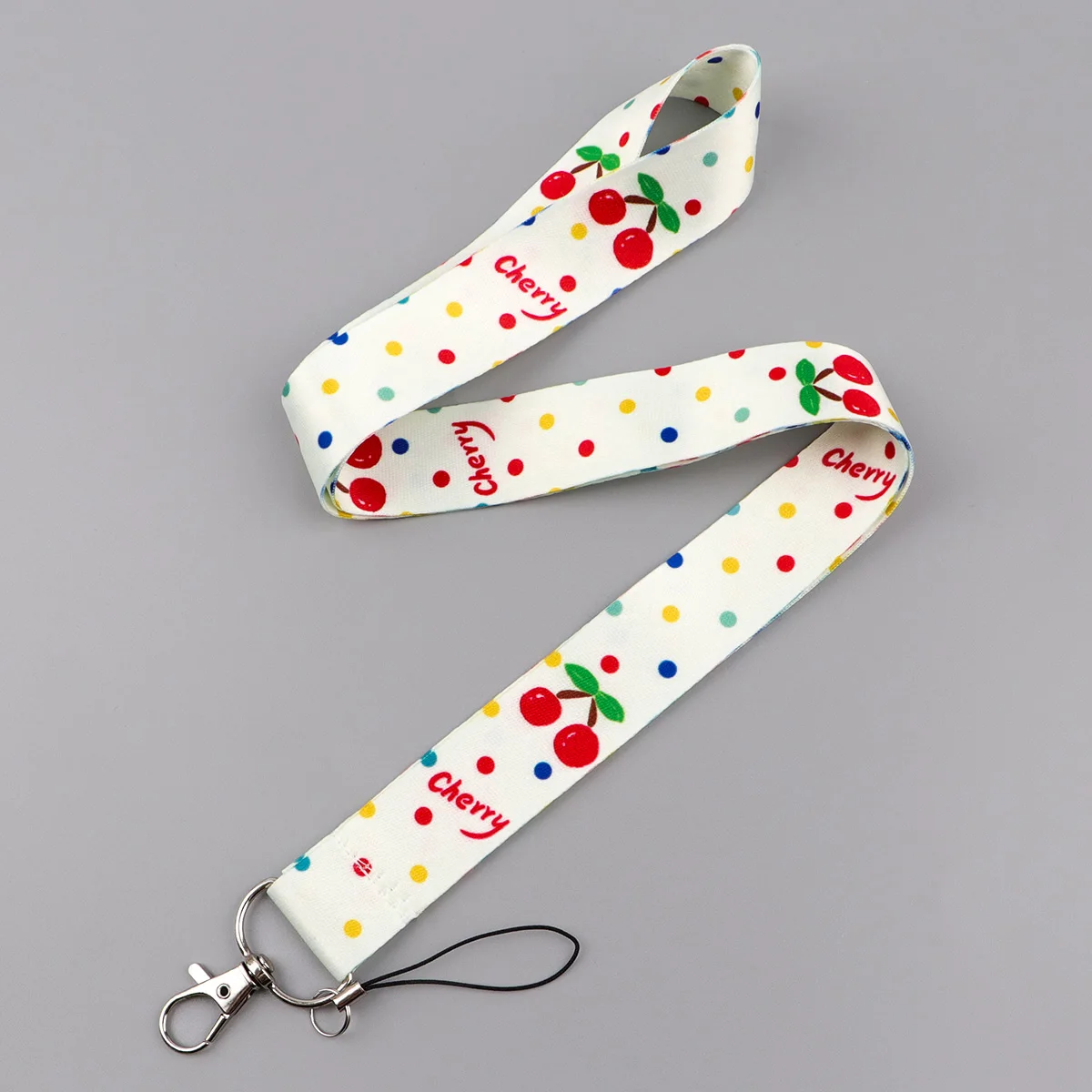 Cherry Lanyards For Keys Flower Neck Strap ID Credit Card Cell Phone Strap Badge Holder Hang Rope Keychain Accessories Gifts
Cherry Lanyards For Keys Flower Neck Strap ID Credit Card Cell Phone Strap Badge Holder Hang Rope Keychain Accessories Gifts