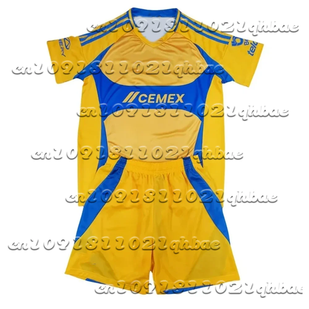 Детский футбольный комплект Tiger для дома и на выезде, 2025 г., Playera y Short de Tigres de Visita, быстросохнущий свободный комплект с короткими рукавами
Детский футбольный комплект Tiger для дома и на выезде, 2025 г., Playera y Short de Tigres de Visita, быстросохнущий свободный комплект с короткими рукавами