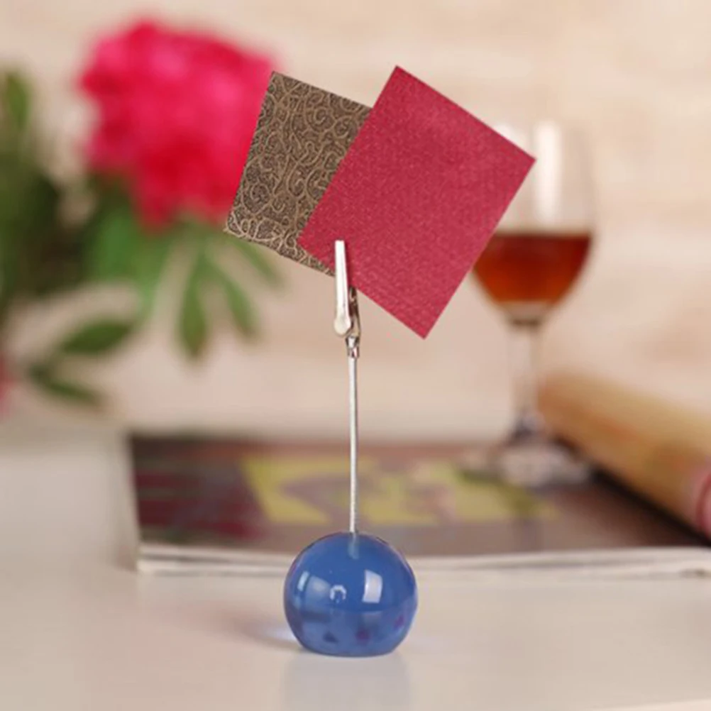 7pcs Spherical Note Clip Resin Ball Base Desktop Document Holder Flexible Rope Crocodile Clip Office Home Space Saving 11.7Cm
7pcs Spherical Note Clip Resin Ball Base Desktop Document Holder Flexible Rope Crocodile Clip Office Home Space Saving 11.7Cm