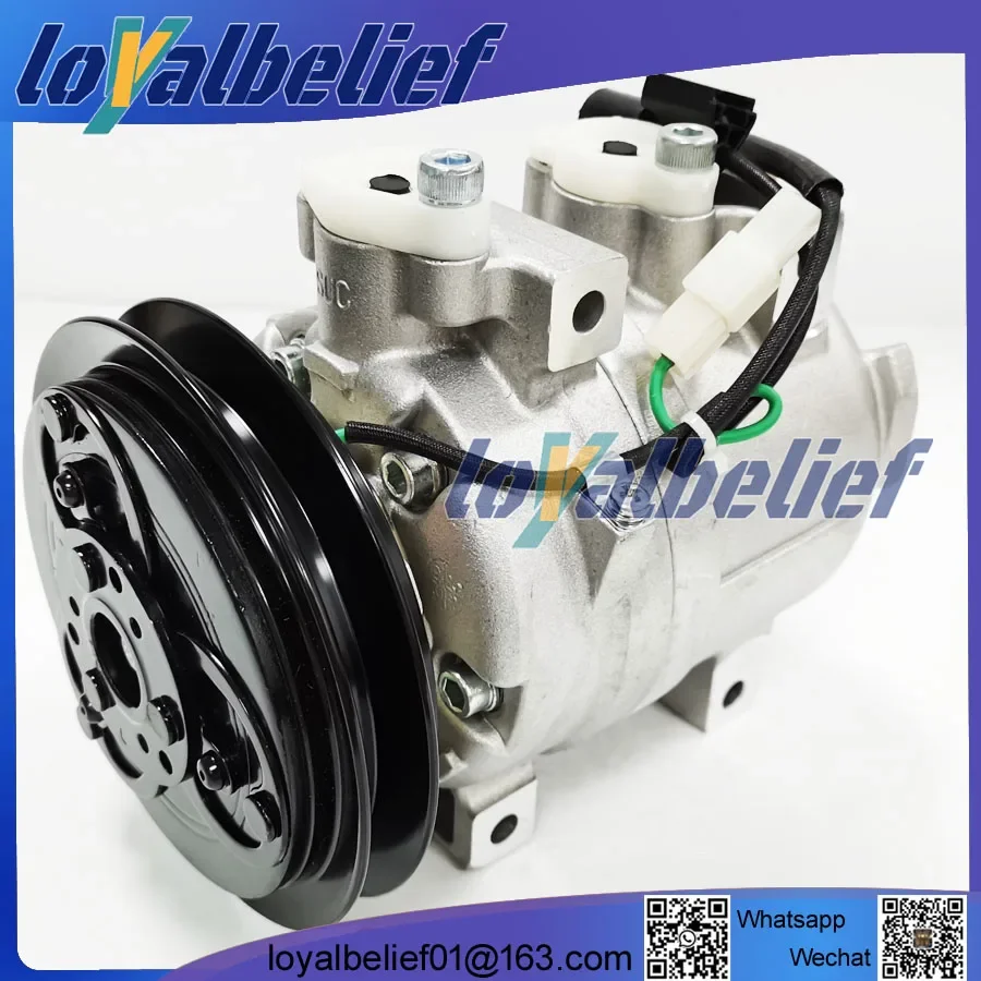 Auto DKV14C AC Compressor For Hyundai KOMATSUA Hitachi Excavator 5060217082 11N690040 11N892040 5000674001 811446008 5060216413
Auto DKV14C AC Compressor For Hyundai KOMATSUA Hitachi Excavator 5060217082 11N690040 11N892040 5000674001 811446008 5060216413