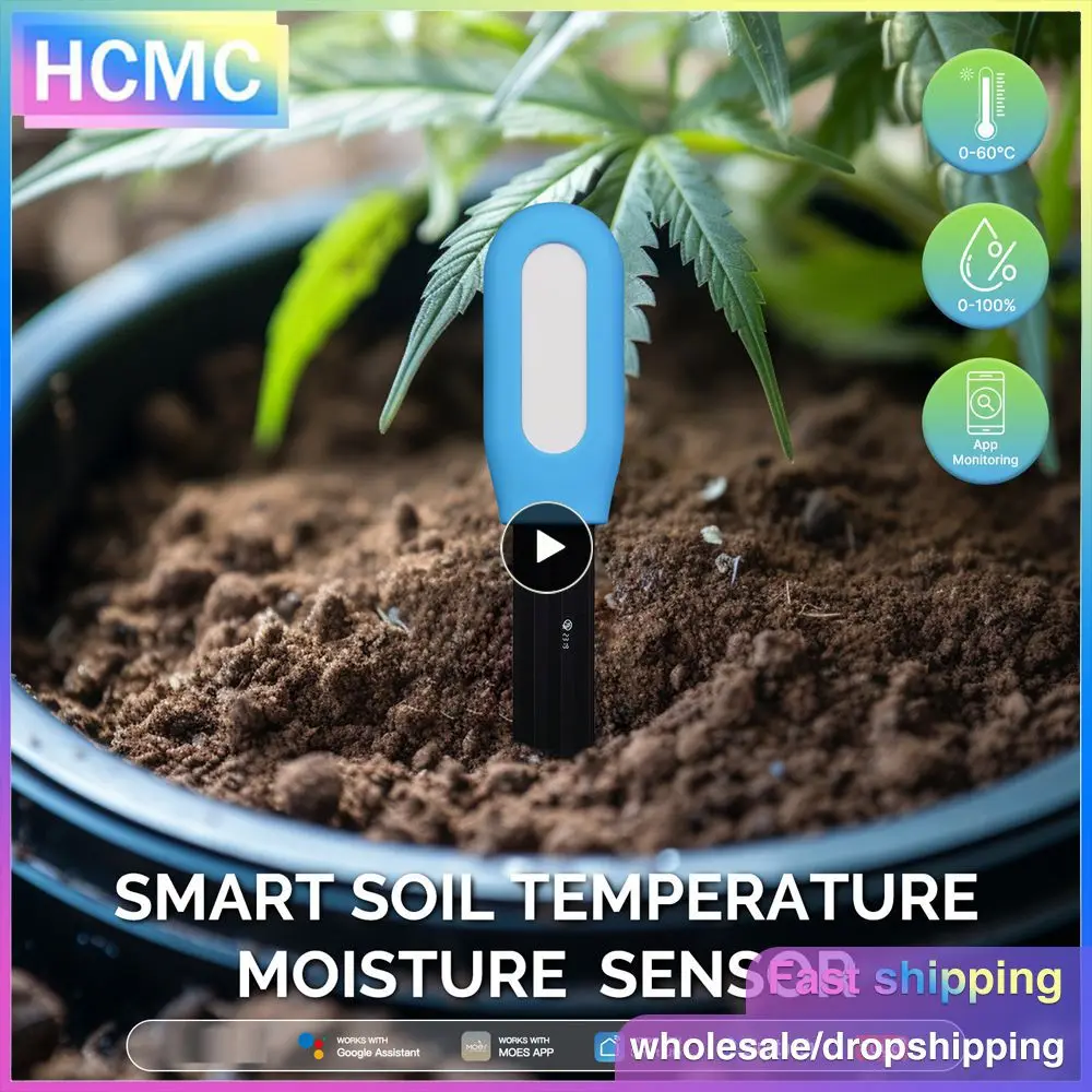 Smooth Texture Soil Easy-to-use Temperature High Sensitivity Data Stability Sensor Smart Irrigation System Home Automation
Smooth Texture Soil Easy-to-use Temperature High Sensitivity Data Stability Sensor Smart Irrigation System Home Automation