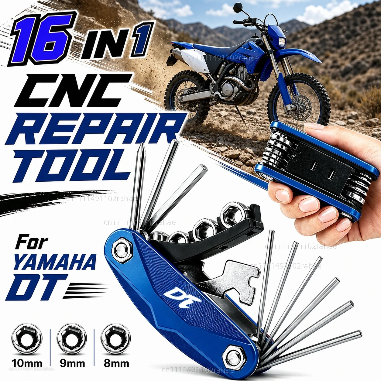 For YAMAHA DT230 DT250 DT175 DT200 DT125 DT125R Motorcycle Tool Repair Kit Multifunctional Screwdriver Wrench Hex Key Set
For YAMAHA DT230 DT250 DT175 DT200 DT125 DT125R Motorcycle Tool Repair Kit Multifunctional Screwdriver Wrench Hex Key Set